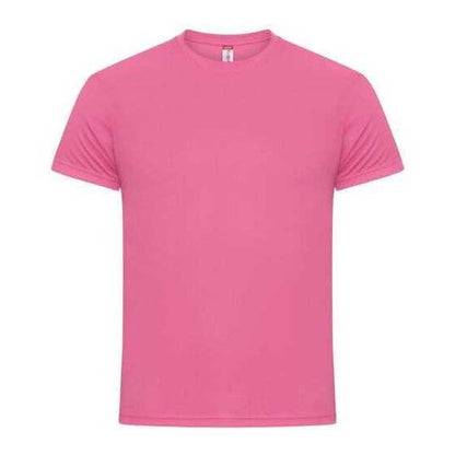 Active Pink - Front - Clique Mens Basic Active T-Shirt