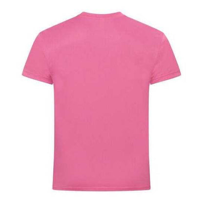 Active Pink - Back - Clique Mens Basic Active T-Shirt