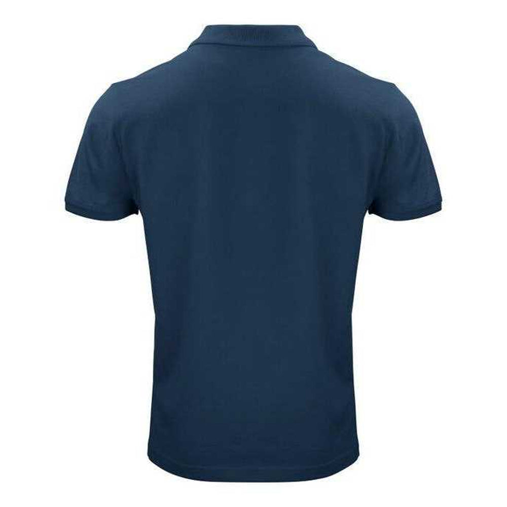 Dark Navy - Back - Clique Mens Classic Organic Cotton Polo Shirt