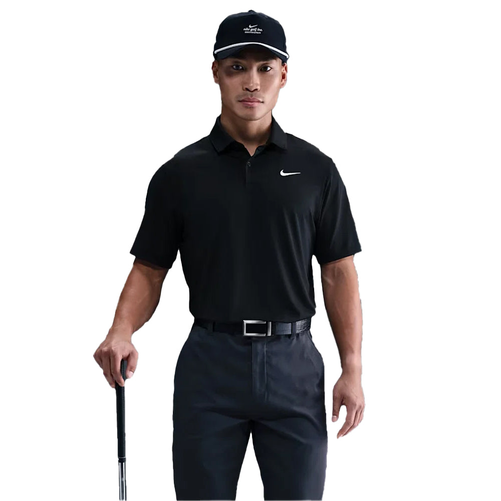 Black-White - Lifestyle - Nike Mens Good Dri-FIT Polo Shirt