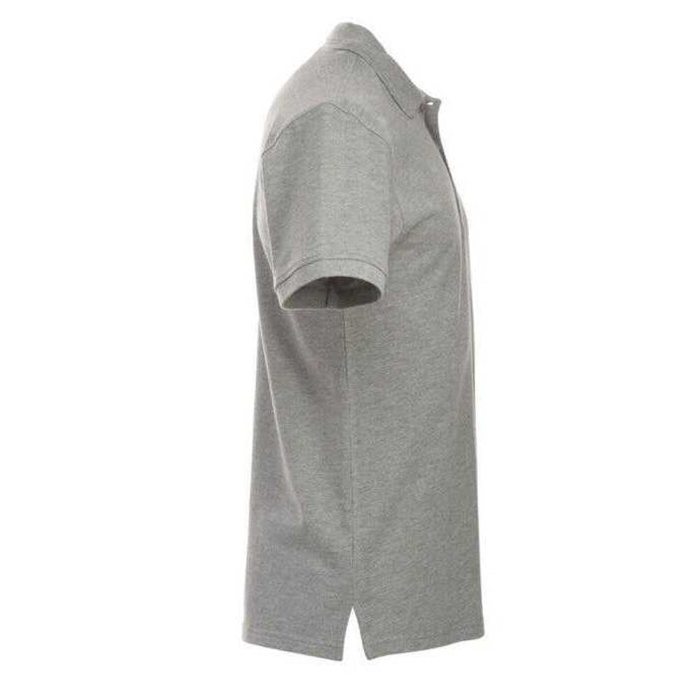 Grey Melange - Lifestyle - Clique Mens Manhattan Polo Shirt