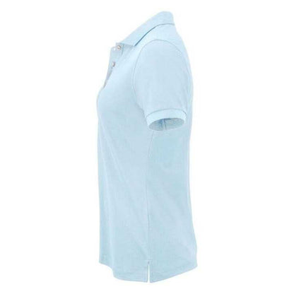 Heaven Blue - Side - Cutter & Buck Womens-Ladies Virtue Golf Polo Shirt
