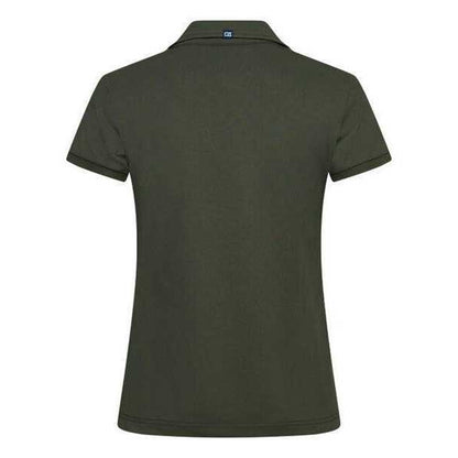 Ivy Green - Back - Cutter & Buck Womens-Ladies Virtue Golf Polo Shirt