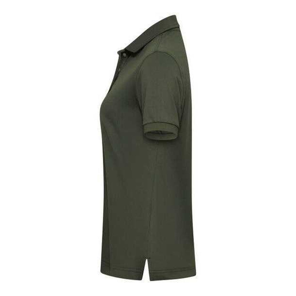 Ivy Green - Side - Cutter & Buck Womens-Ladies Virtue Golf Polo Shirt