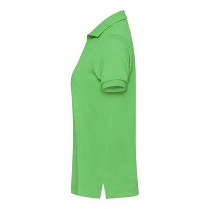 Lime Green - Side - Cutter & Buck Womens-Ladies Virtue Golf Polo Shirt