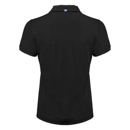 Black - Back - Cutter & Buck Womens-Ladies Virtue Golf Polo Shirt