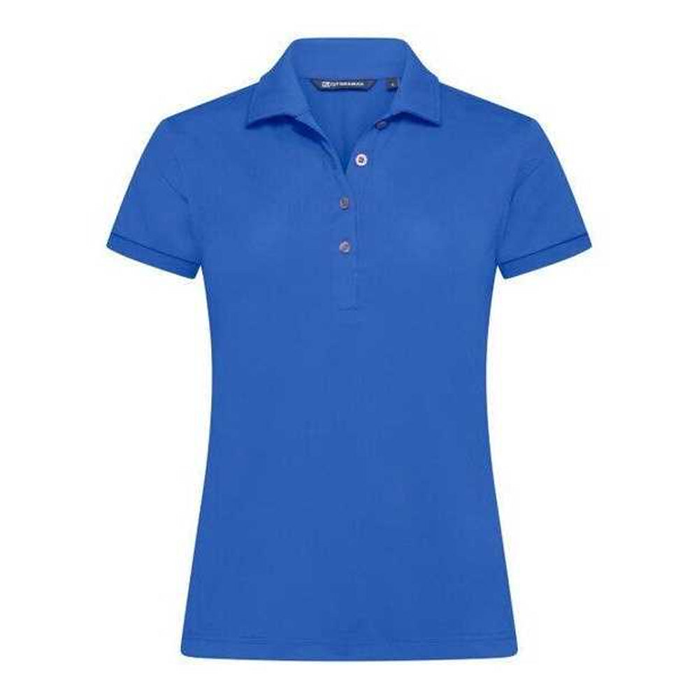 Royal Blue - Front - Cutter & Buck Womens-Ladies Virtue Golf Polo Shirt