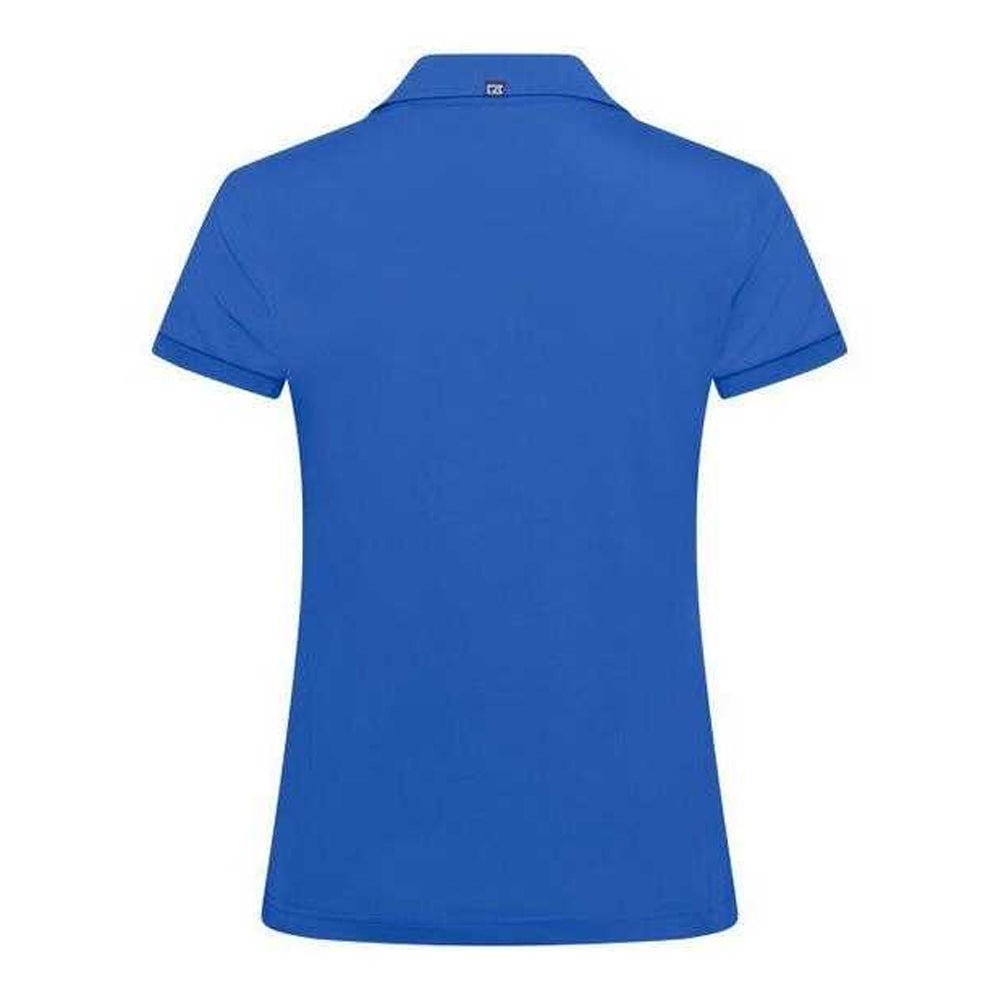 Royal Blue - Back - Cutter & Buck Womens-Ladies Virtue Golf Polo Shirt