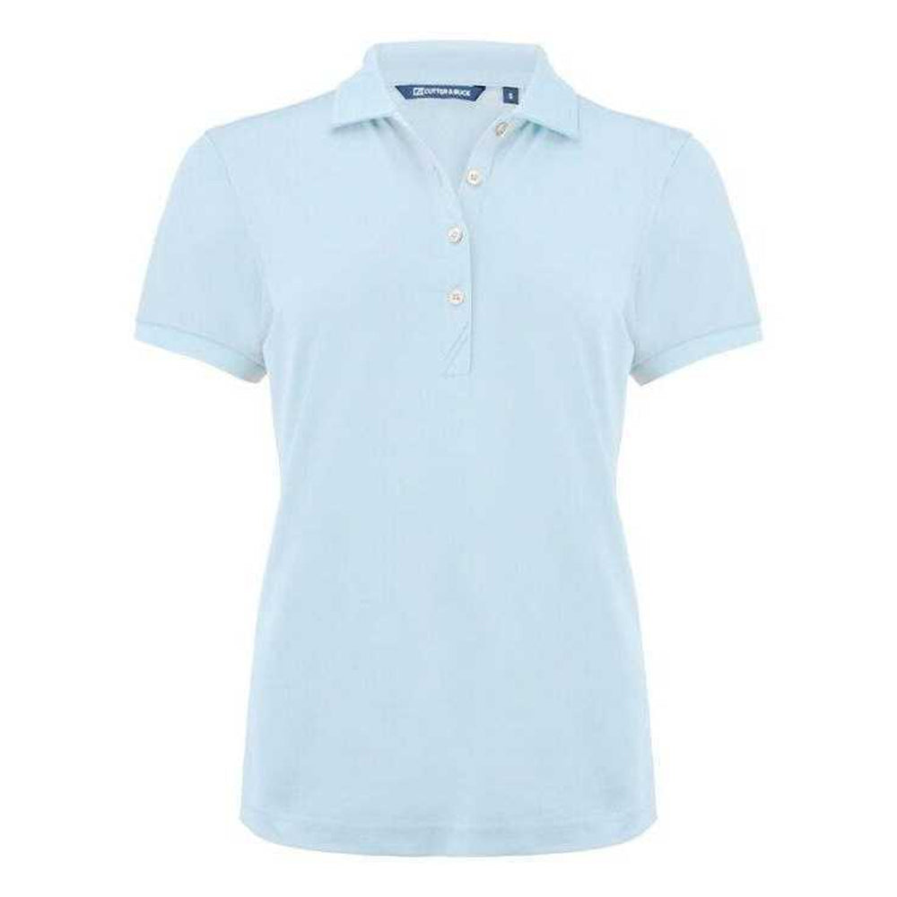 Heaven Blue - Front - Cutter & Buck Womens-Ladies Virtue Golf Polo Shirt