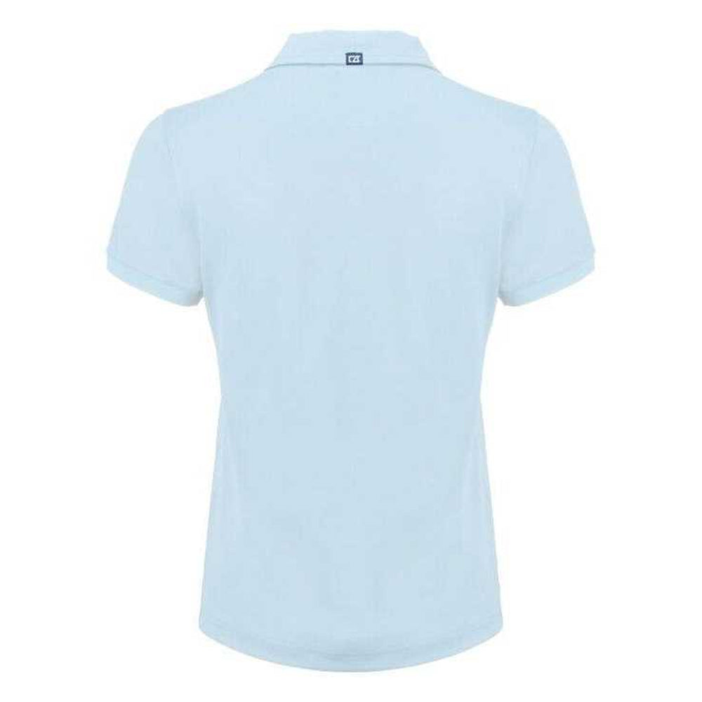 Heaven Blue - Back - Cutter & Buck Womens-Ladies Virtue Golf Polo Shirt