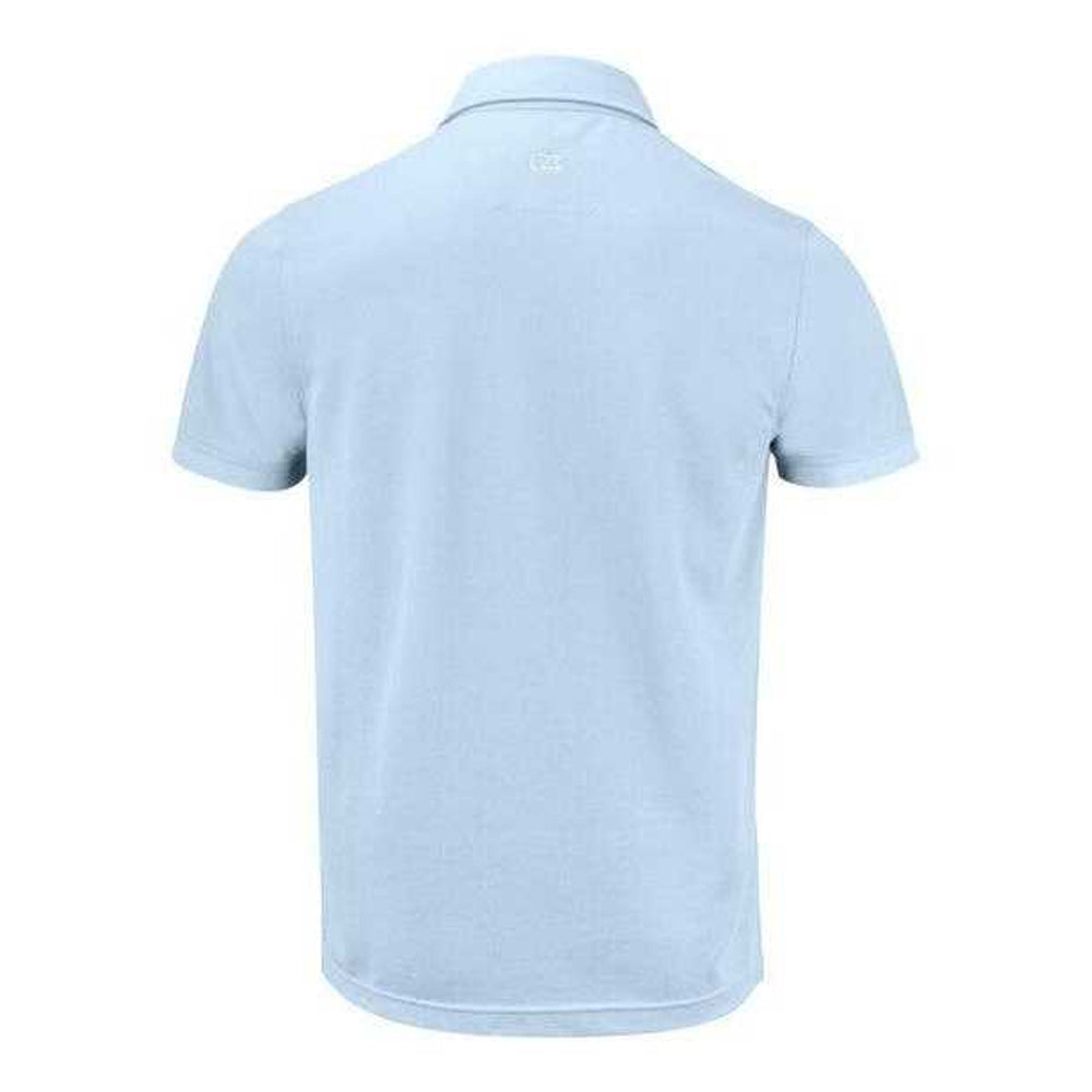 Heaven Blue - Back - Cutter & Buck Mens Advantage Premium Polo Shirt
