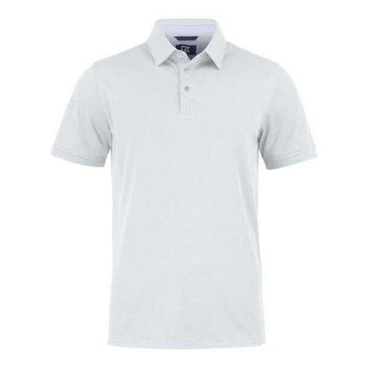 White - Front - Cutter & Buck Mens Advantage Premium Polo Shirt