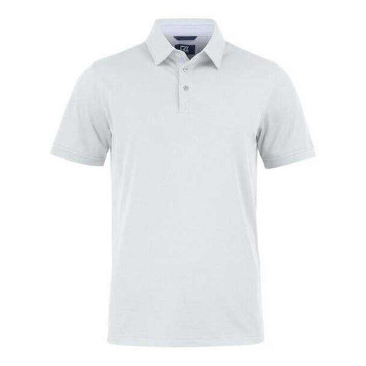 White - Front - Cutter & Buck Mens Advantage Premium Polo Shirt