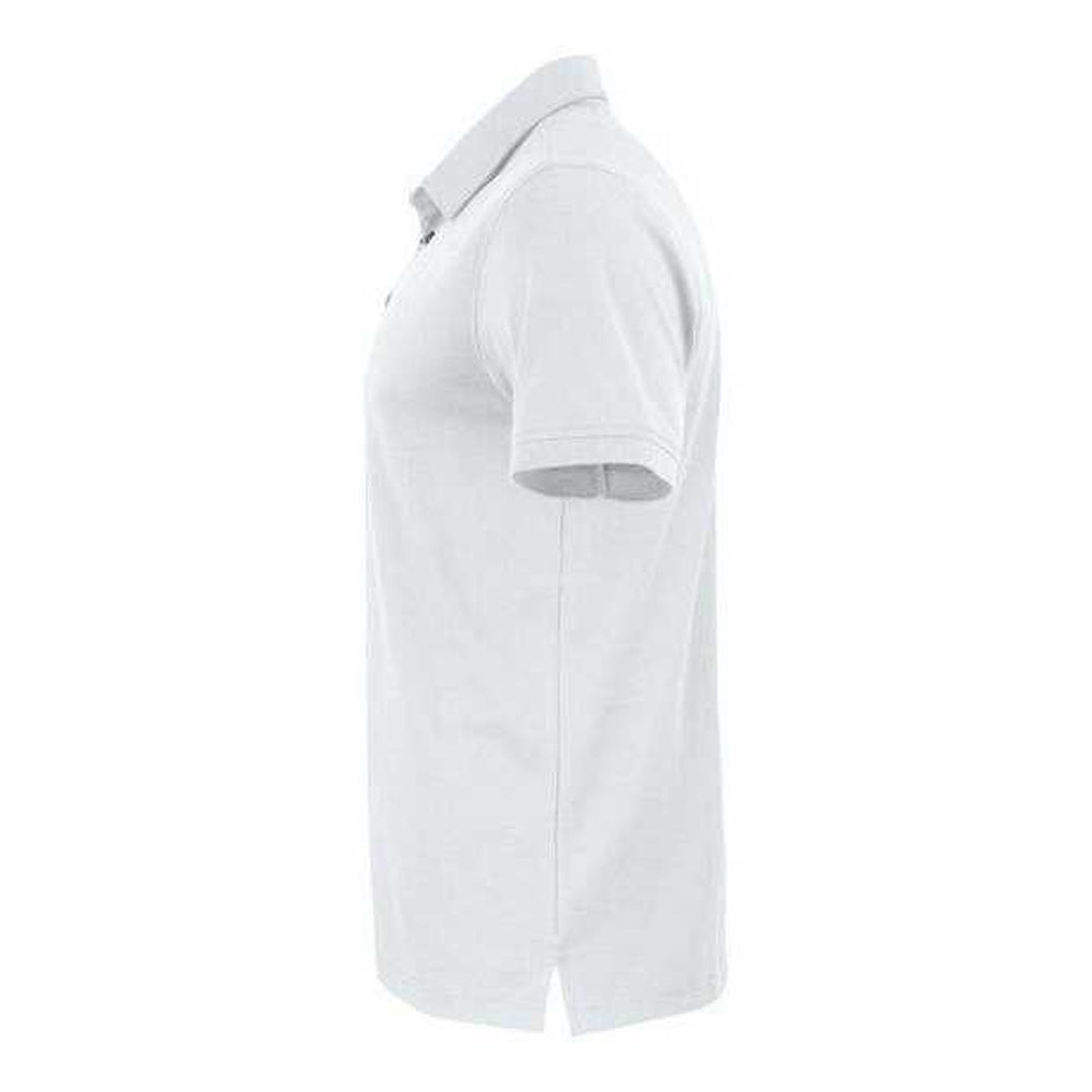 White - Side - Cutter & Buck Mens Advantage Premium Polo Shirt