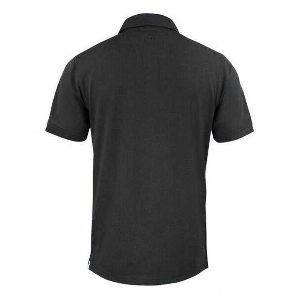 Black - Back - Cutter & Buck Mens Advantage Premium Polo Shirt