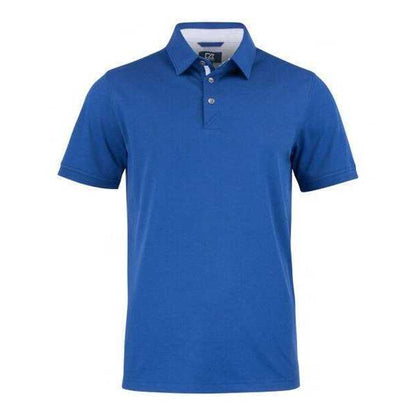 Blue - Front - Cutter & Buck Mens Advantage Premium Polo Shirt