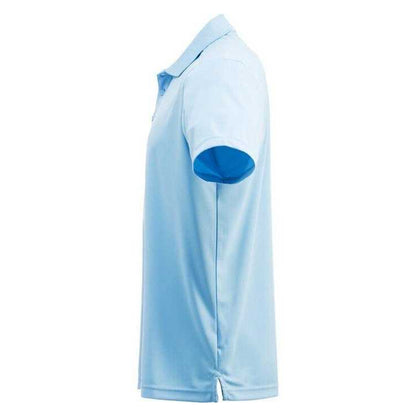 Light Blue - Side - Cutter & Buck Mens Polo Shirt