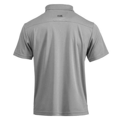 Light Grey - Back - Cutter & Buck Mens Polo Shirt