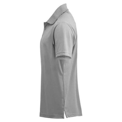 Light Grey - Side - Cutter & Buck Mens Polo Shirt