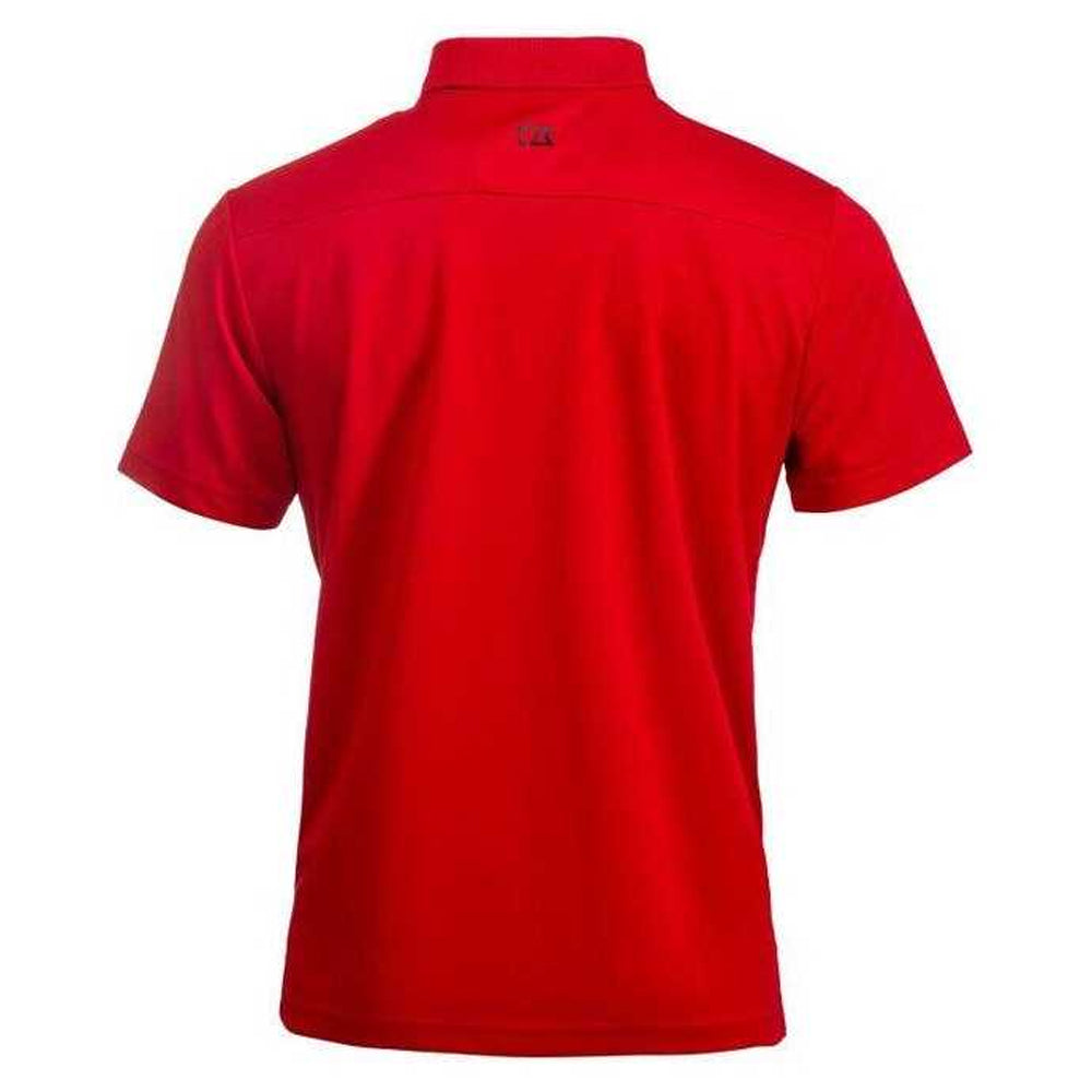 Red - Back - Cutter & Buck Mens Polo Shirt