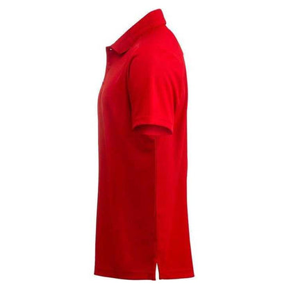 Red - Side - Cutter & Buck Mens Polo Shirt