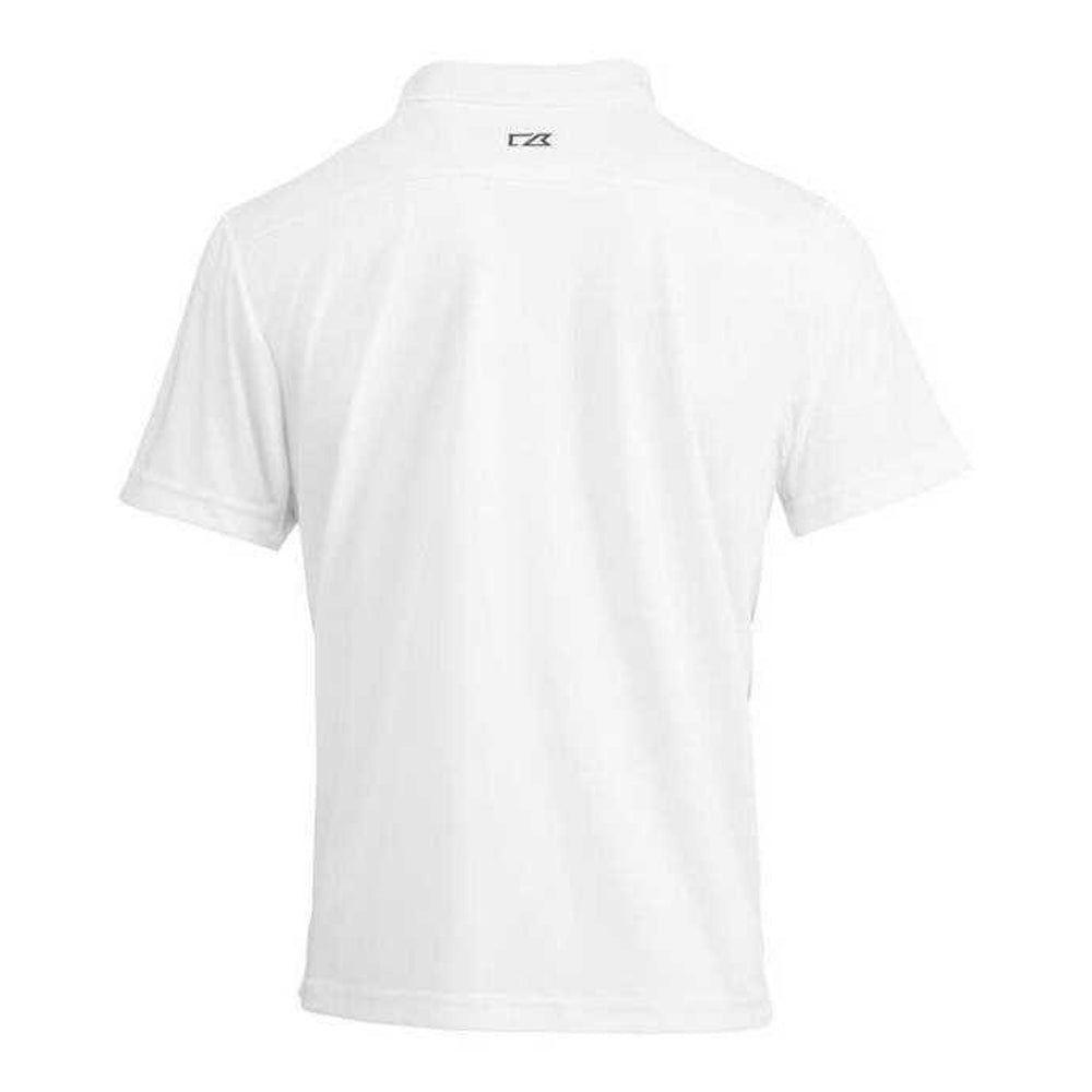 White - Back - Cutter & Buck Mens Polo Shirt