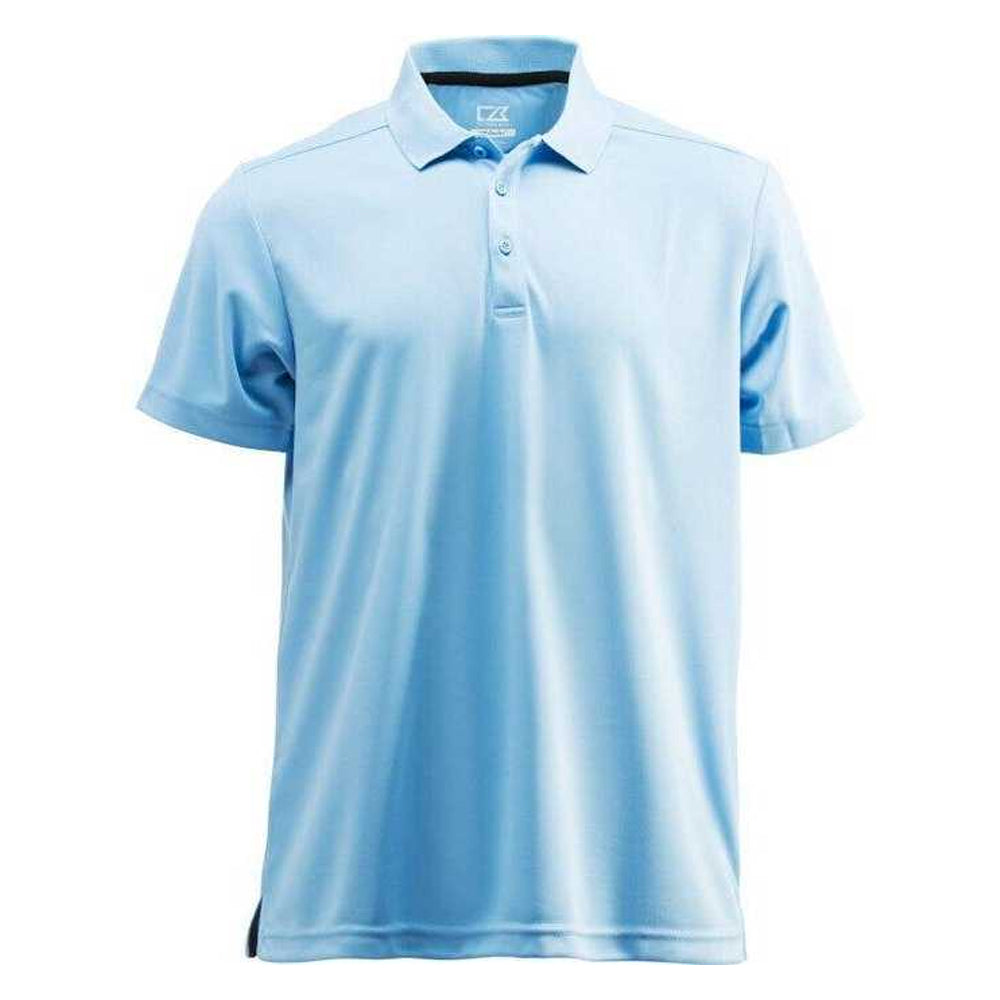 Light Blue - Front - Cutter & Buck Mens Polo Shirt