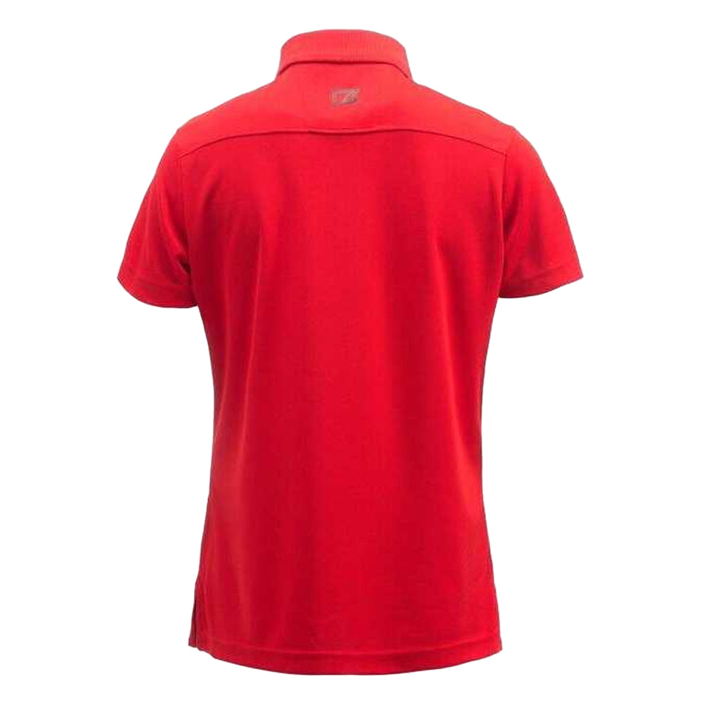 Red - Back - Cutter & Buck Womens-Ladies Kelowna Polo Shirt
