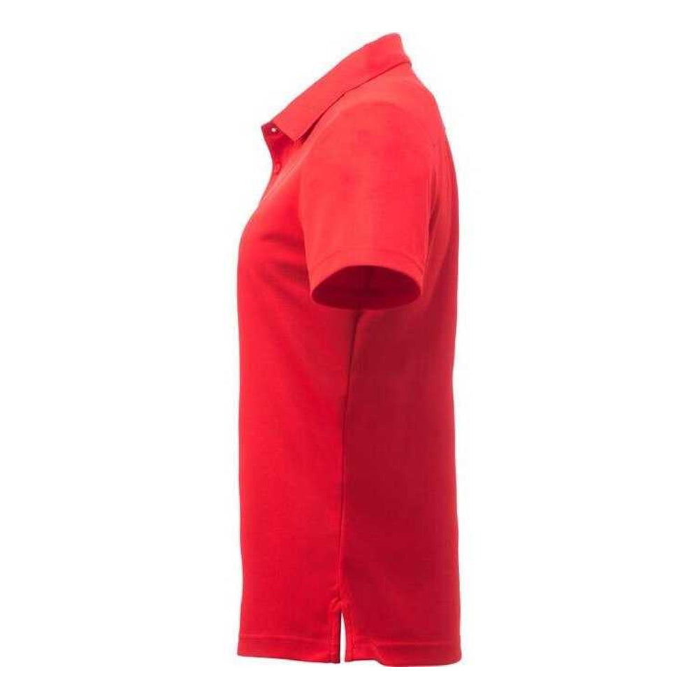Red - Side - Cutter & Buck Womens-Ladies Kelowna Polo Shirt