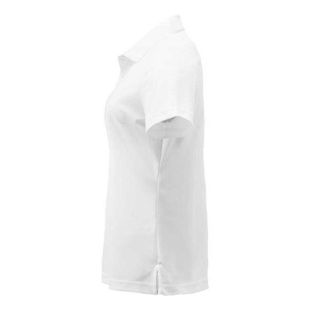 White - Side - Cutter & Buck Womens-Ladies Kelowna Polo Shirt