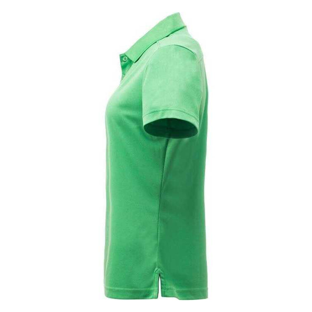 Green - Side - Cutter & Buck Womens-Ladies Kelowna Polo Shirt