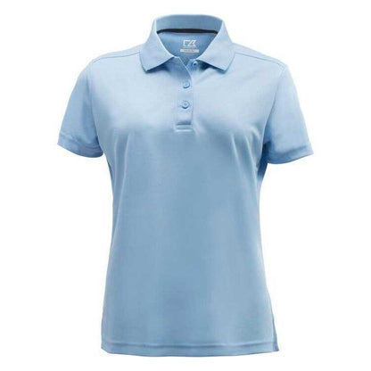 Light Blue - Front - Cutter & Buck Womens-Ladies Kelowna Polo Shirt