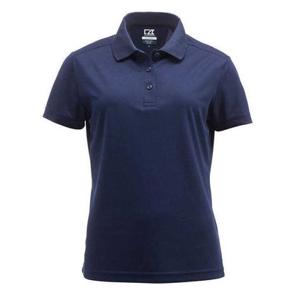 Dark Navy - Front - Cutter & Buck Womens-Ladies Kelowna Polo Shirt