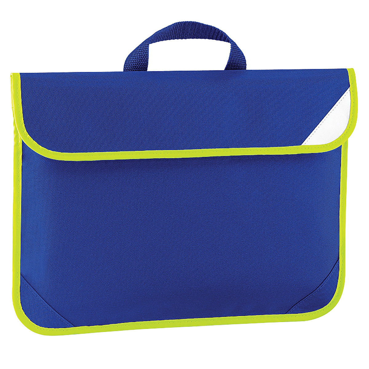 Bright Royal - Front - Quadra Enhanced-Vis Book Bag - 4 Litres