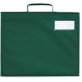 Bottle Green - Back - Quadra Classic Book Bag - 5 Litres