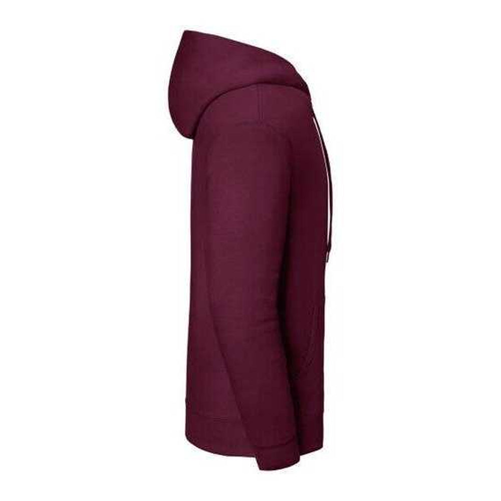 Burgundy - Lifestyle - Fruit of the Loom Unisex Adult Iconic Premium Hoodie