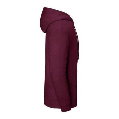 Burgundy - Lifestyle - Fruit of the Loom Unisex Adult Iconic Premium Hoodie