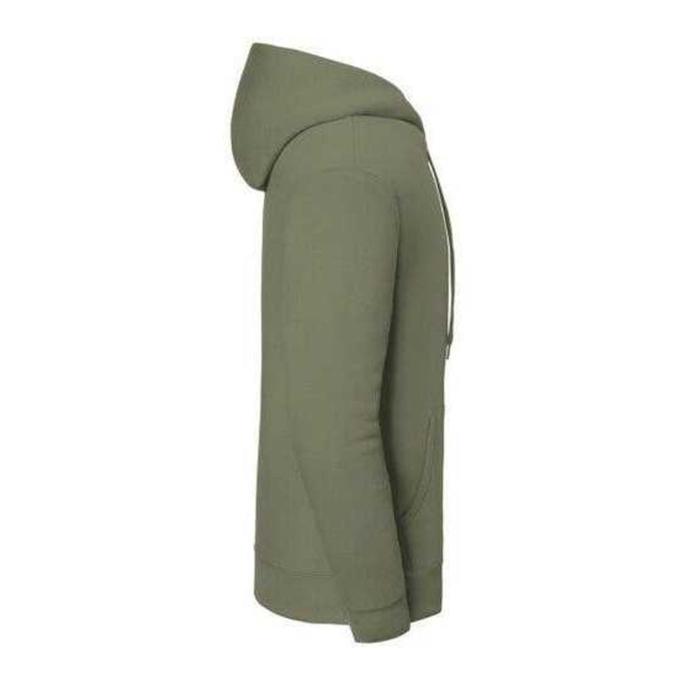 Classic Olive - Lifestyle - Fruit of the Loom Unisex Adult Iconic Premium Hoodie