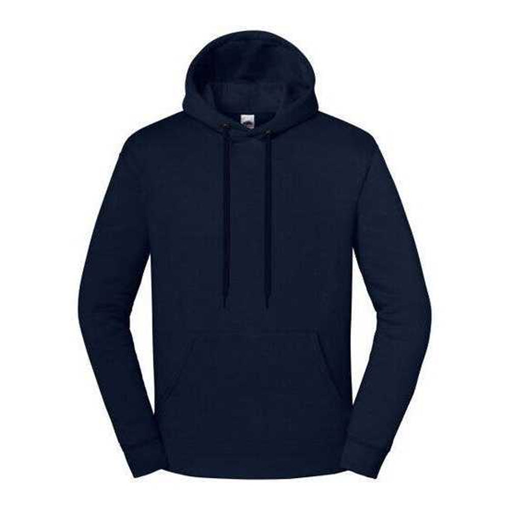 Deep Navy - Front - Fruit of the Loom Unisex Adult Iconic Premium Hoodie