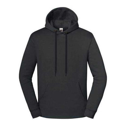 Light Graphite - Front - Fruit of the Loom Unisex Adult Iconic Premium Hoodie