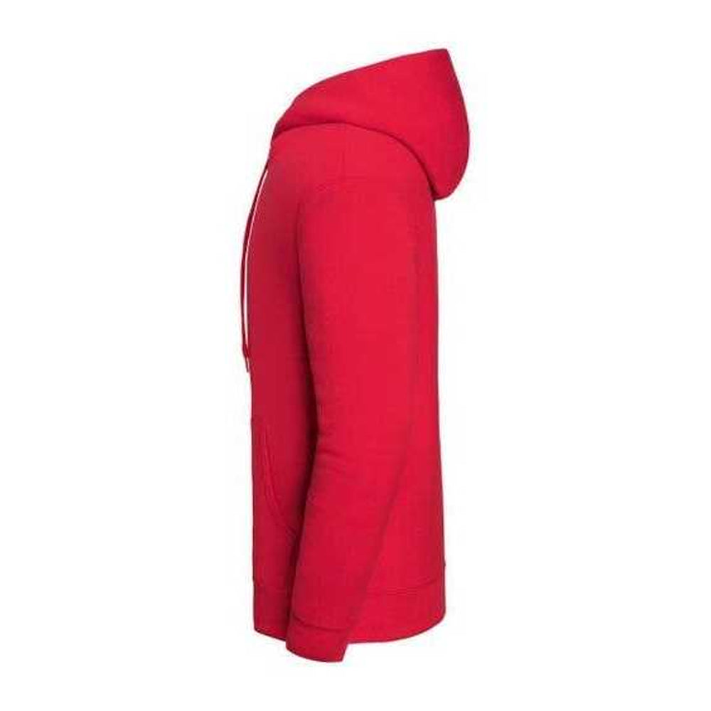 Red - Side - Fruit of the Loom Unisex Adult Iconic Premium Hoodie