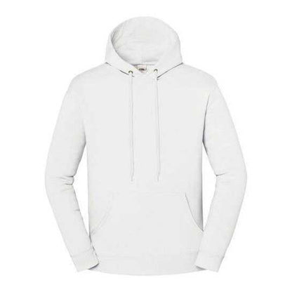 White - Front - Fruit of the Loom Unisex Adult Iconic Premium Hoodie