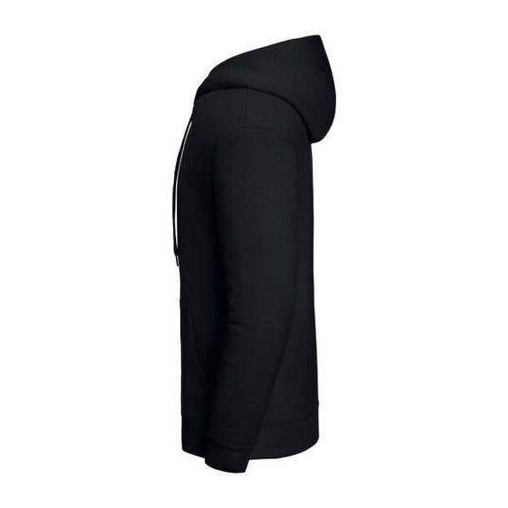 Black - Side - Fruit of the Loom Unisex Adult Iconic Premium Hoodie
