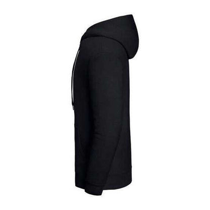 Black - Side - Fruit of the Loom Unisex Adult Iconic Premium Hoodie