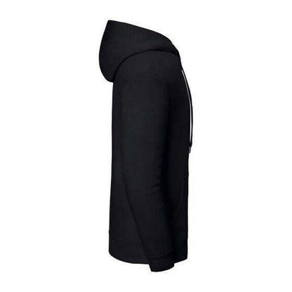 Black - Lifestyle - Fruit of the Loom Unisex Adult Iconic Premium Hoodie