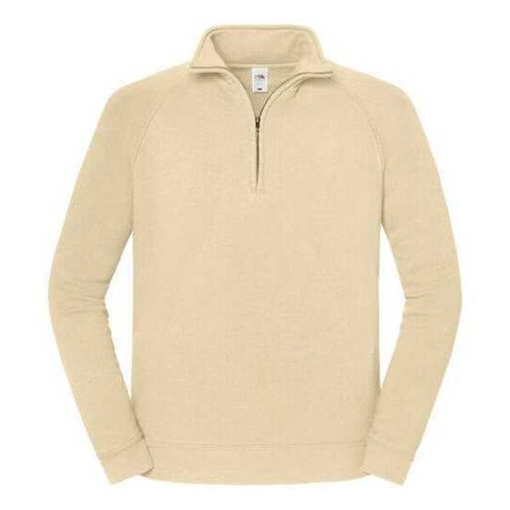 Desert Sand - Front - Fruit of the Loom Mens Iconic Premium Sweatshirt