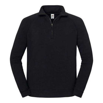 Black - Front - Fruit of the Loom Mens Iconic Premium Sweatshirt