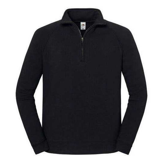Black - Front - Fruit of the Loom Mens Iconic Premium Sweatshirt