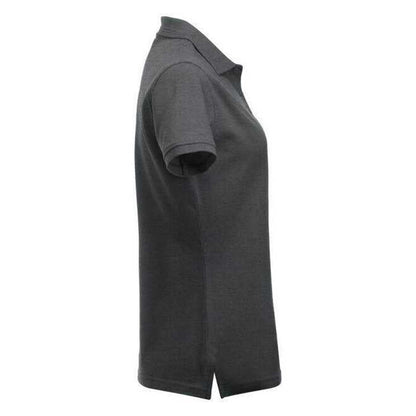 Anthracite Melange - Lifestyle - Clique Womens-Ladies Manhattan Polo Shirt
