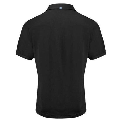 Black - Back - Cutter & Buck Mens Virtue Polo Shirt